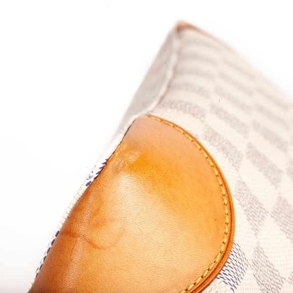 Authentic Lous Vuitton Damer Azur Canvas Hampstead MM Shoulder Bag - Picture 11 of 15